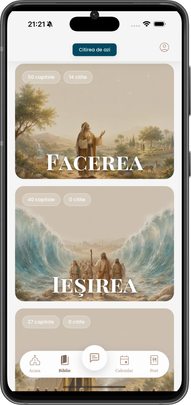 Previzualizare APOSTI pe Android